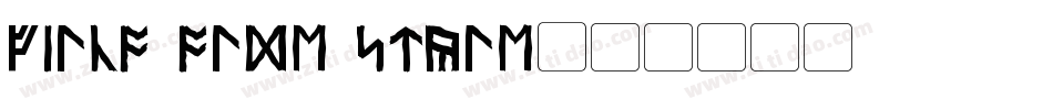 Filco Olde Style字体转换